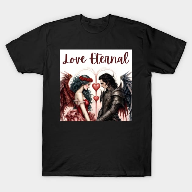Love Eternal T-Shirt by FineArtworld7